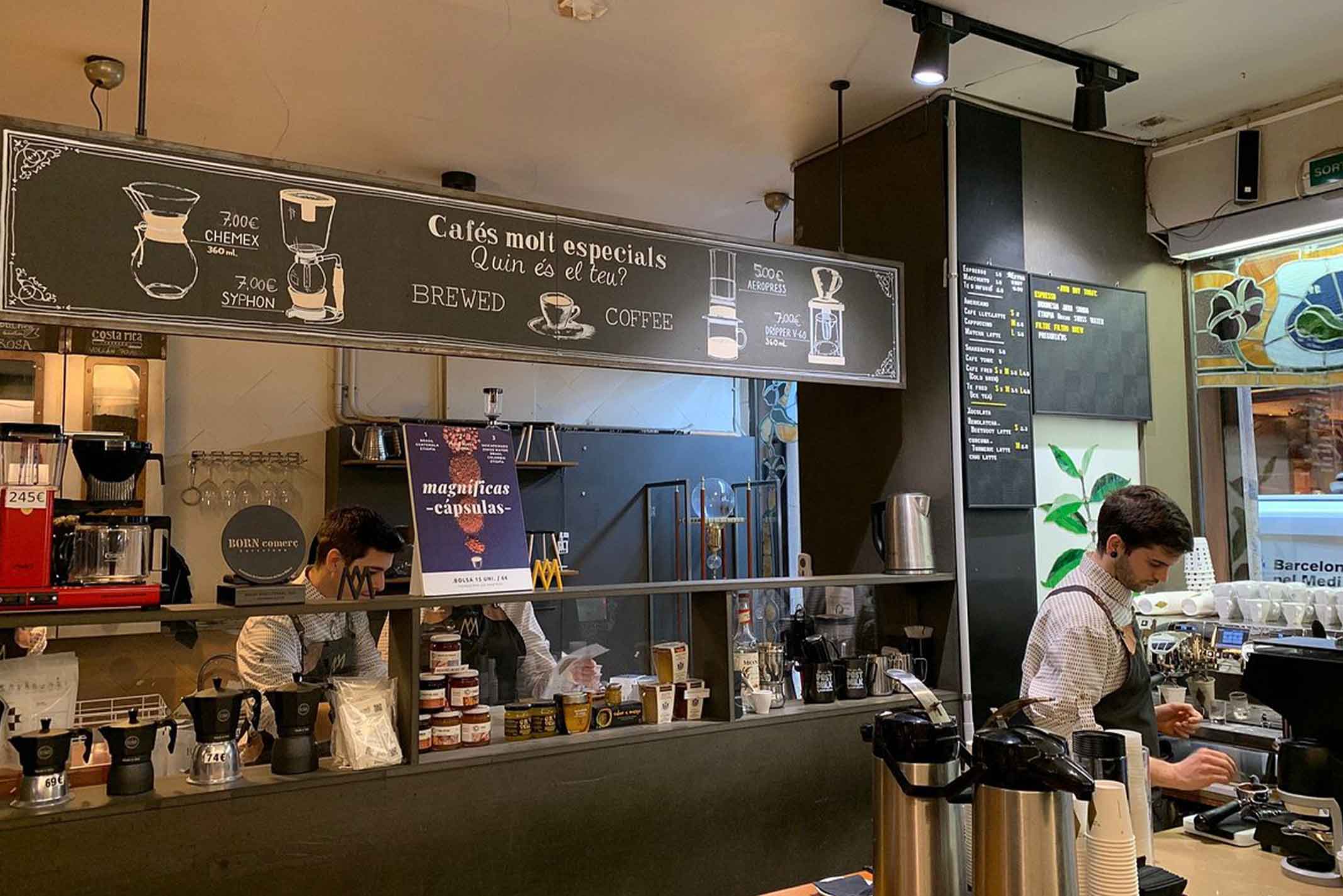 Cafés El Magnífico, tostador de café en Barcelona