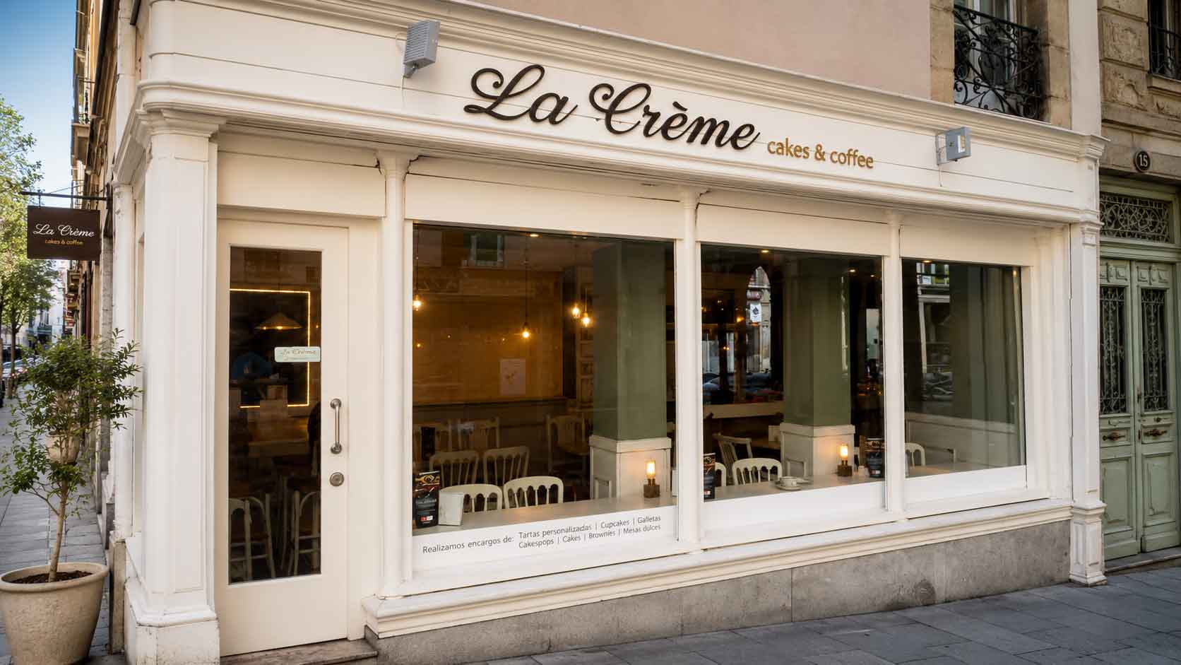 Cafetería La Crème en Vitoria