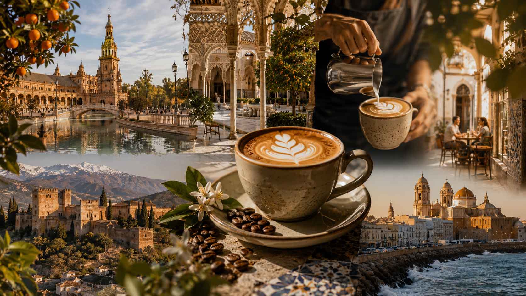 Andalucía, ruta de cafeterías de especialidad en Andalucía