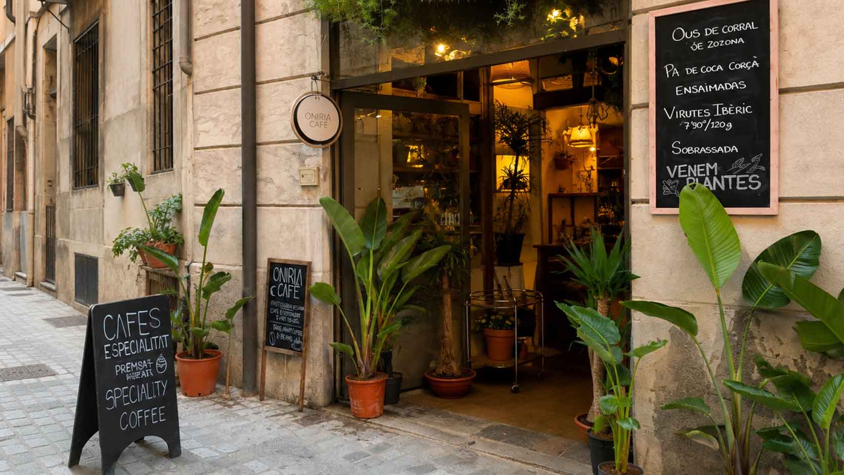 Oniria Café, cafetería de especialidad en Girona